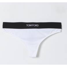 Cotton - Women Men's Underwear Tom Ford White Jacquard Thong