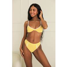 Yellow Bikini Bottoms Dippin' Daisy's Women's Bond Bottom Sunshine XLarge