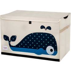 3 Sprouts Whale Toy Chest