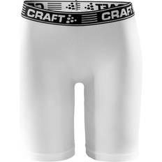 White - Women Men's Underwear Craft Damen-Boxershorts pro control 9" Blanc
