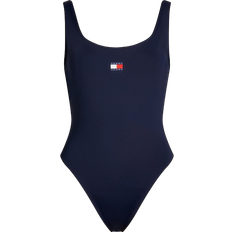 Tommy Hilfiger Heritage Scoop Back One Piece Swimsuit - Dark Night Navy