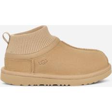 UGG Boots UGG Kids' Classic Ultra Stretch Cuff Suede Classic Boots in Mustard Seed, 1
