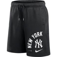 New York Yankees Pants & Shorts Nike New York Yankees Arched Men's MLB Shorts in Black, 027D912ZNK-GXD