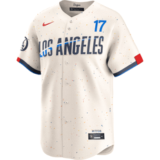 Game Jerseys Nike Shohei Ohtani Los Angeles Dodgers City Connect Men's Dri-FIT ADV MLB Limited Jersey in White, T7LMLDC1LD9-4R5
