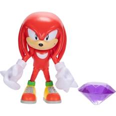 Sonic the Hedgehog Action Figures Sonic Knuckles with Purple Chaos Emerald Action Figure