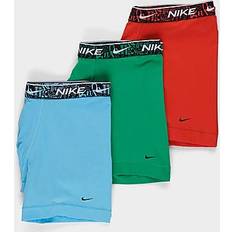 Nike Red Men's Underwear Nike Men's Dri-FIT Essential 3-pack Stretch Boxer Briefs