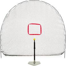 Baseball Helmets Heater Sports 3-In-1 Batting Tee and Net Set Baseball/Softball Accessories