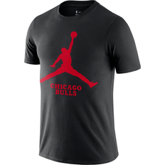 Basketball - NBA T-shirts Jordan Men's Chicago Bulls Essential NBA T-Shirt in Black, FD1460-010