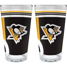 Beer Glasses Great American Products Pittsburgh Penguins Beer Glass 16fl oz 2