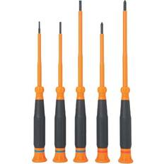 Screwdrivers Klein Tools 85615INS Insulated Precision Screwdriver Set 5-Piece Screwdriver