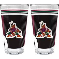NHL Arizona Coyotes Beer Glass 16fl oz 2pcs