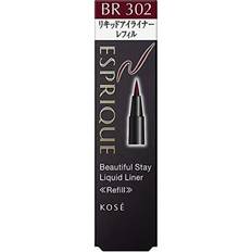 Eyeliners Kose esprique beautiful stay liquid liner br 302 burgundy brown refill 0.45ml Red