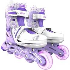 Yvolution Neon Inline Kids Skates Light-up Wheels