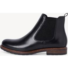 Tamaris Damen Chelsea Boots Tamaris Winterstiefel schwarz