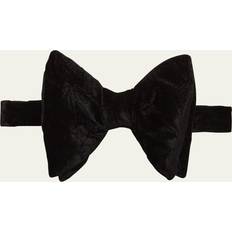 Sløyfer Tom Ford Men's Pre-Tied Velvet Bowtie BLACK