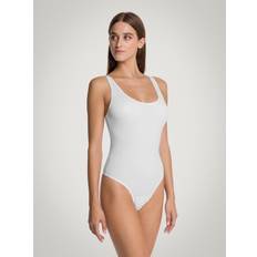 Bodys Wolford Beauty Cotton Bodysuit, Frau, pearl, Größe: