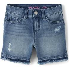 The Children's Place Kid's Denim Midi Shorts - Zoe Wash (3044756_335S)