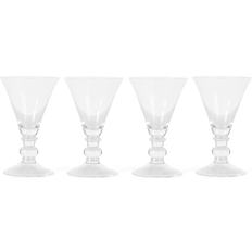 Glass Drink Glasses Martha Stewart Crispa Drink Glass 10fl oz 4pcs