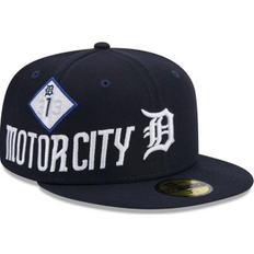 New Era Detroit Tigers Caps New Era Men's Navy Detroit Tigers 2024 City Connect Icon 59FIFTY Fitted Hat Navy