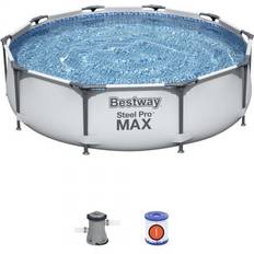 Oberirdische Pools Bestway Steel Pro Max Round Pool Set 3.05x0.76m
