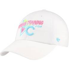 '47 Caps '47 Men's White Chicago Cubs 2024 Spring Training Vapor Wave Clean Up Adjustable Hat White