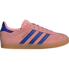 Children's Shoes Adidas Kid's Originals Gazelle Casual Shoes - Semi Pink Spark/Lucid Blue/Lucid Blue