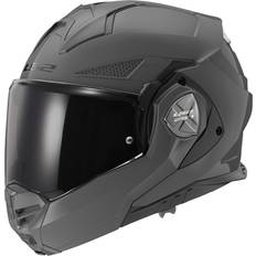 LS2 Motorcycle Equipment LS2 Ff901 Advant X Solid Modular Helmet Grey