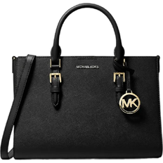 Michael Kors Charlotte Medium Saffiano Leather 2 in1 Tote Bag - Black