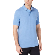 Club Room Men's Classic Fit Performance Stretch Polo Shirt - Blue Yonder