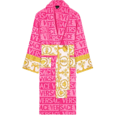 Cotton - Unisex Sleepwear Versace I Heart Baroque Bathrobe - Pink