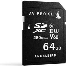 Angelbird AV PRO SDXC Class 10 UHS-II U3 V60 280/160MB/s 64GB