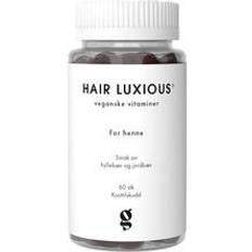 Kalsium Vitaminer & Kosttilskudd Good For Me Hair Luxious Elderberry and Strawberry 60 st
