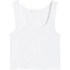 H&M Cropped Tank Top - White