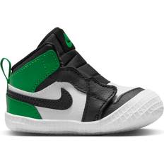 Nike Baby Jordan 1 Cot Bootie - Black/White/Lucky Green