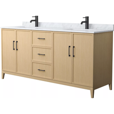 White Oak Vanity Units Wyndham Collection Elan (WCH717172DHOCMUNSMXX)