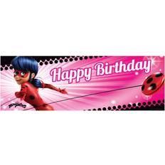 Personalized Planet Garlands Miraculous Ladybug Happy Birthday