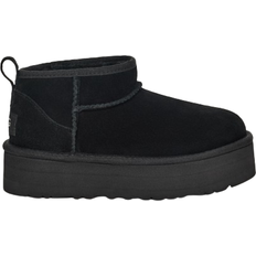 Boots UGG Kid's Classic Ultra Mini Platform - Black