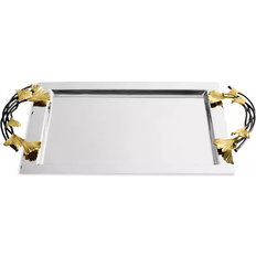 Stainless Steel Serving Trays Michael Aram Golden Ginkgo Large Serving Tray
