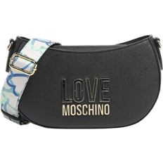 Love Moschino Jelly Logo Crossover Bag - Black