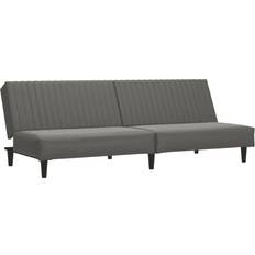 Homie Synthetic Leather Grey Sofa 200cm Zweisitzer