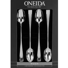 Stainless Steel Teaspoons Oneida Moda Iced Tea Spoon 7.4" 4