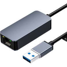 Nördic USB-LAN25 2.5Gbps USB A - RJ45 Adapter M-F 0.2m