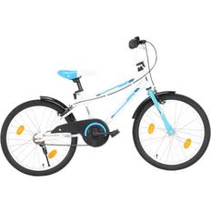 vidaXL Childrens Bicycle 20 Inches Blue/White