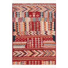 Safavieh Farmhouse Tawana Blue, Red 36x60"