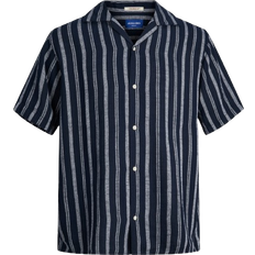 Herren Hemden reduziert Jack & Jones Relaxed Fit Resort - Blue/Sky Captain