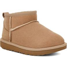 Boots UGG Kids' Classic Ultra Mini Sheepskin Classic Boots in Sand