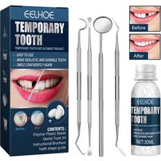 Dental Fixatives Tooth Repair Kit Temporary Fake Teeth Replacement Beads Kit with