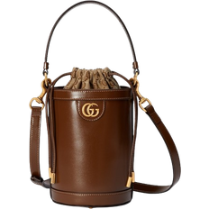 Gucci Women Bucket Bags Gucci Ophidia Mini Bucket Bag - Brown