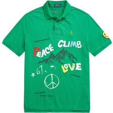 Polo Ralph Lauren Classic Fit Peace Climb Love Polo Shirt - Kayak Green