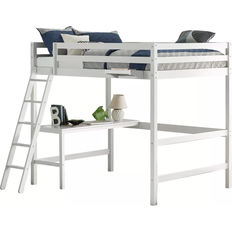 Loft Beds Hillsdale Furniture Full Caspian Loft Bed with Hanging Nightstand 57x79.1"